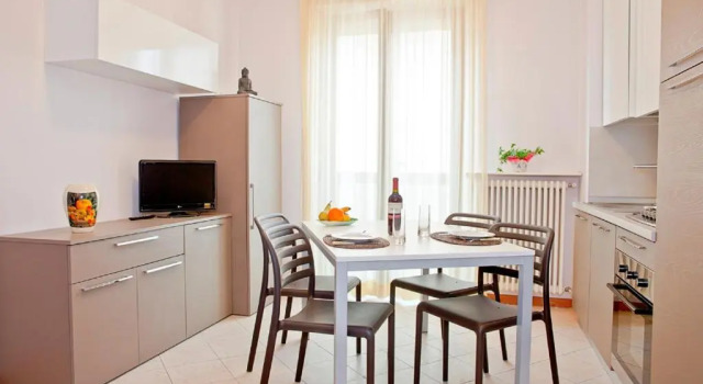 Апартаменты c 1 комнатой с балконом Residence Hotel Le Stelle