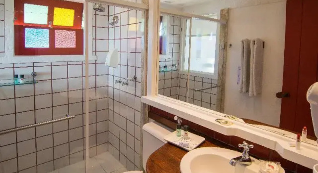 Двухместный номер Deluxe с балконом Chez Pitu Praia Hotel