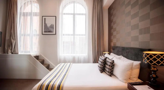 Двухместный номер Deluxe с балконом Hotel 115