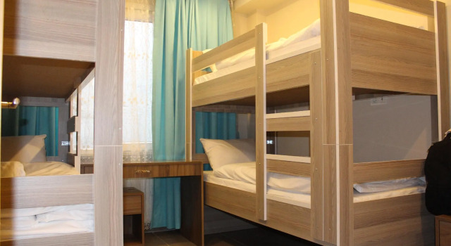 Кровать в общем номере (женский номер) İstanbul Terrace Hotel