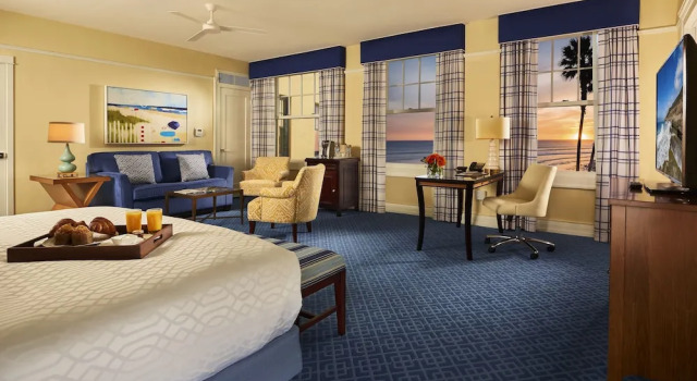 Двухместный номер Superior с видом на океан Grande Colonial La Jolla
