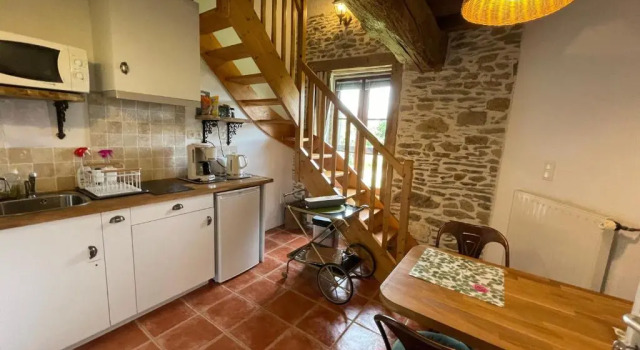 Апартаменты Дуплекс Appart dhôtes , ch et gîte au Manoir de la Haute Pilais