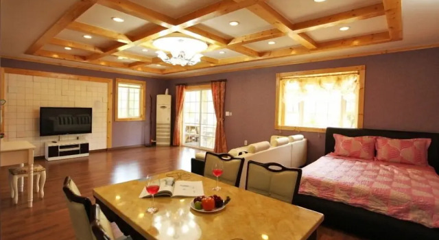 Healing Resort Maple Village hue, Rezervați Stațiune Jeoksang-myeon Coreea de Sud