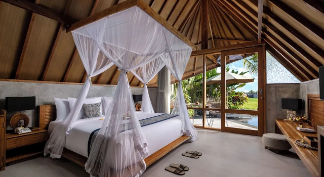 Вилла c 1 комнатой с балконом Lasamana Villas Ubud by GenuineHost
