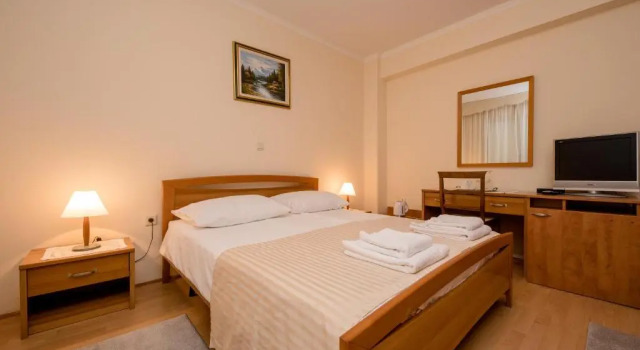 Двухместный номер Deluxe с балконом и с видом на море Guest House Villa Anggela