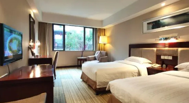 Номер Standard с видом на сад Suzhou Suyuan Hotel