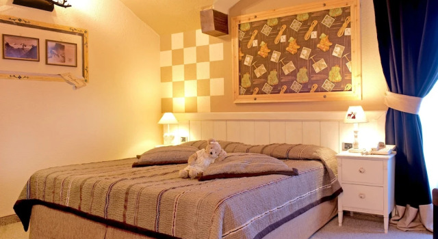 Двухместный номер Superior с балконом Hotel Chalet La Meridiana