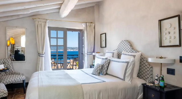 Двухместный номер Deluxe с видом на море Le Yaca Saint-Tropez