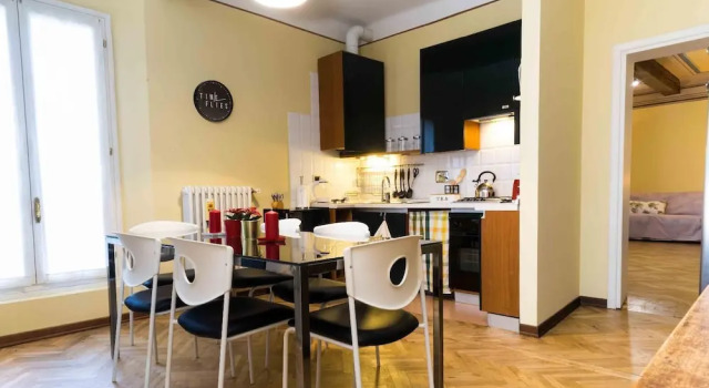 Апартаменты c 1 комнатой с балконом Casa Garisenda