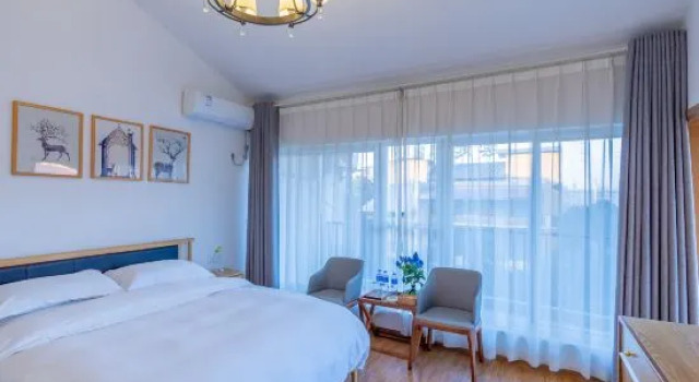 Люкс с видом на сад Dongjiang Lake Simple Holiday Villa