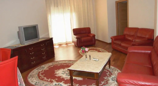 Апартаменты с 2 комнатами с балконом и с частичным видом на море Beachfront Apartments Oaza 2