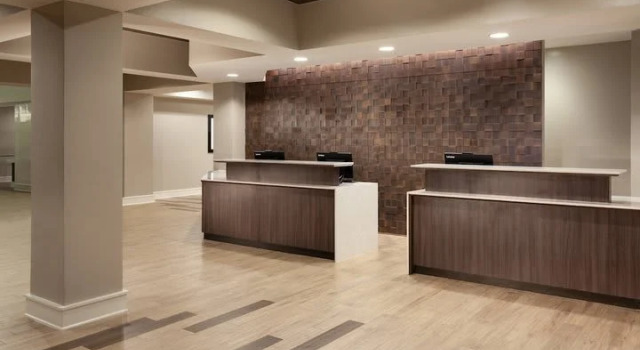 Кровать в общем номере Residence Inn by Marriott Orlando at SeaWorld