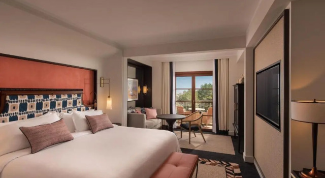 Двухместный номер Deluxe с балконом и с видом на сад Castillo Hotel Son Vida-Adults Only, a Luxury Collection Hotel, Mallorca