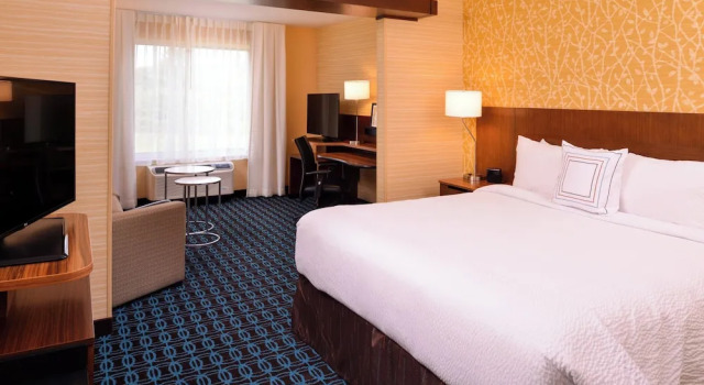 Двухместный люкс Fairfield Inn & Suites by Marriott Plymouth White Mountains
