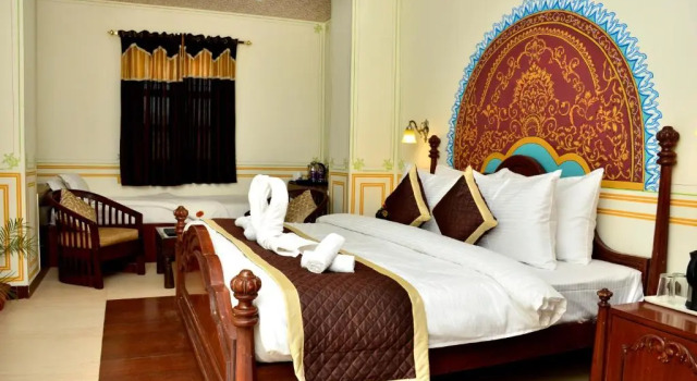 Номер Deluxe Mahal Rajwada Resort