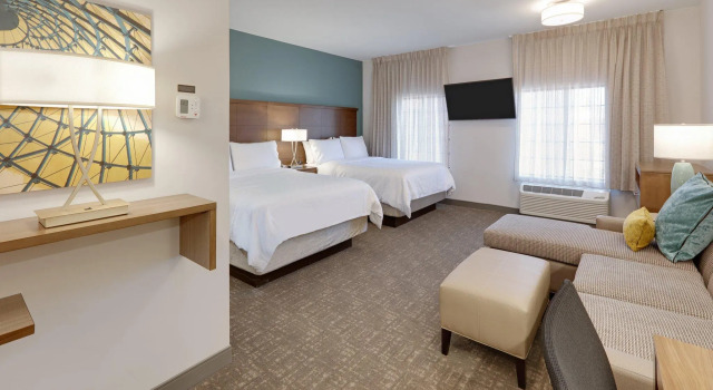 Четырёхместный люкс Staybridge Suites - Oklahoma City - Downtown by IHG