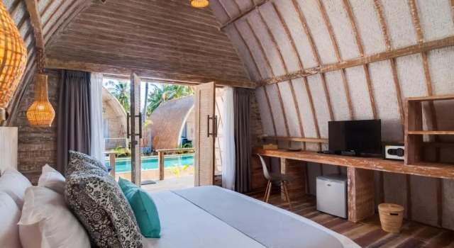 Бунгало Deluxe Gili Meno Escape