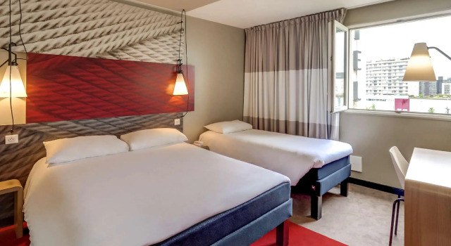 Трёхместный номер Standard ibis Lille Centre Grand Palais