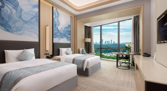 Двухместный номер Standard с видом на город Howard Johnson Caexpo Plaza Nanning