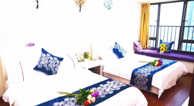 Студия Guangzhou Hua Ji Apartment Pazhou Expo Branch