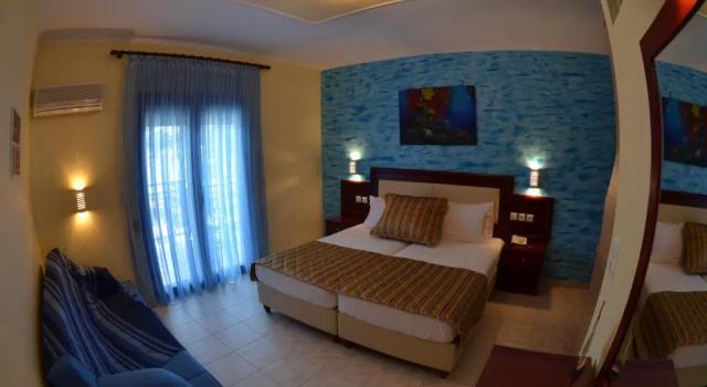 Двухместный номер Standard с видом на море Glikadi Hotel