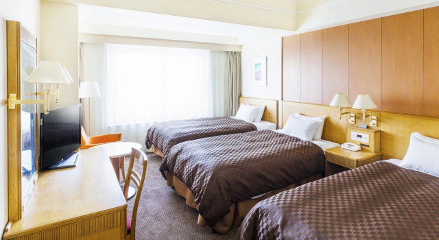 Трёхместный номер Standard Hotel Nikko Northland Obihiro