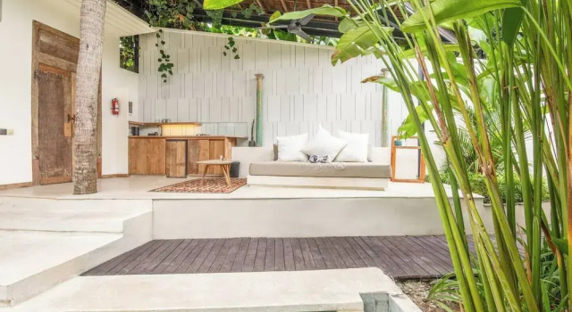 Serene 1BR Villa 800 to Echo Beach, With Pool, Rezervovat Vila Chaty v Bali, Chalupa