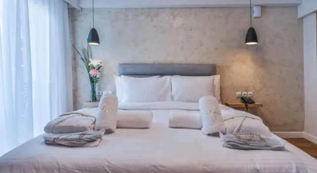 Семейный номер Standard с балконом A.P. Acropolis View Apartments