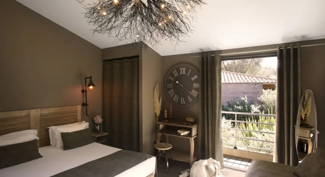 Двухместный номер Superior с балконом Hôtel E Tre Stelle
