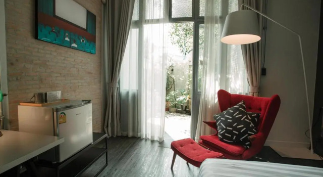 Двухместный номер Standard с видом на сад J Poshtel Chiangmai