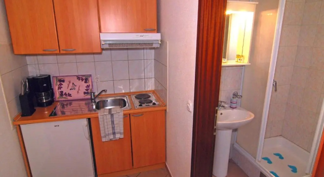 Студия с балконом и с видом на море Apartments Kairos
