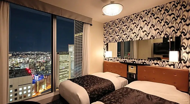 Двухместный номер Superior APA Hotel & Resort Yokohama Bay Tower