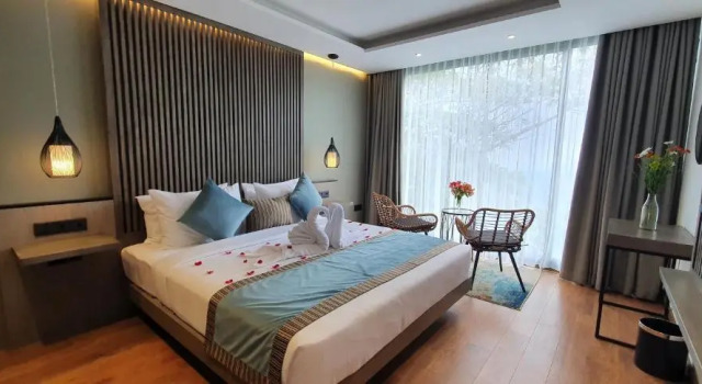 Двухместный номер Deluxe с балконом HIDE ELLA Hotel & Resort
