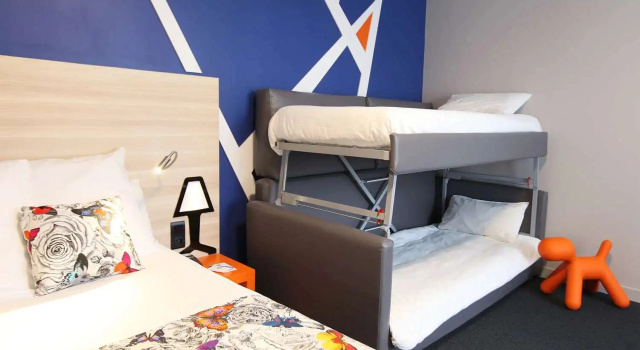 Двухместный семейный номер Superior Best Western Hotel De Paris