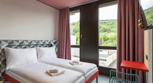 Двухместный номер Standard MEININGER Hotel Zürich Greencity