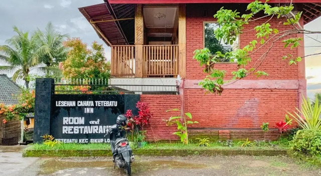 Lesehan Cahaya Tetebatu Inn Syariah at Desa Wisata, Varaa Hotelli Tetebatu Lombok