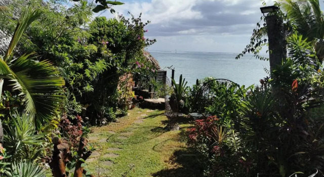 Люкс с видом на море Hôtel Fenua Mataioa