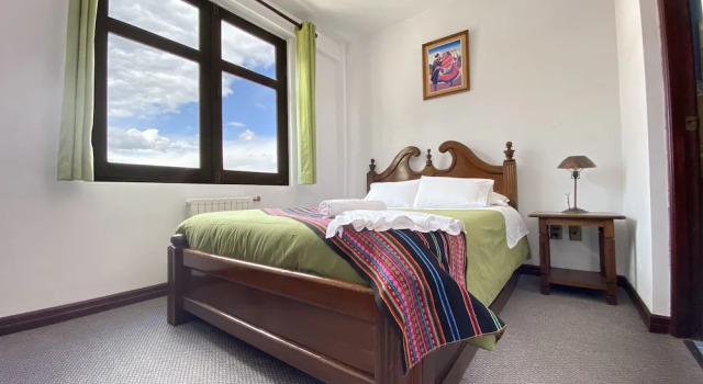 Standardowy dwuosobowy pokój Incas Room Hotel