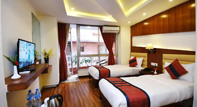 Двухместный номер Standard с балконом Hotel Jampa