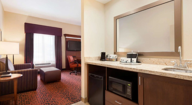 Двухместный люкс Hampton Inn & Suites Williston