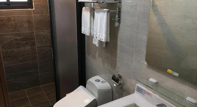 Четырёхместный номер Standard с видом на горы PULI GuanPu Fallsview Stay House