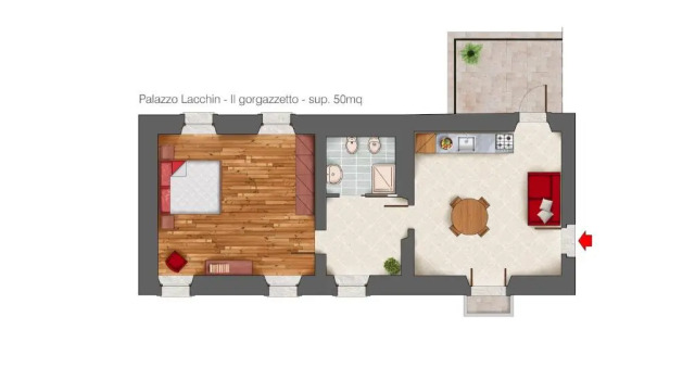 Апартаменты Albergo Diffuso Polcenigo P.Lacchin