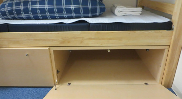 Кровать в общем номере (женский номер) Backpackers Hostel K's House Hiroshima