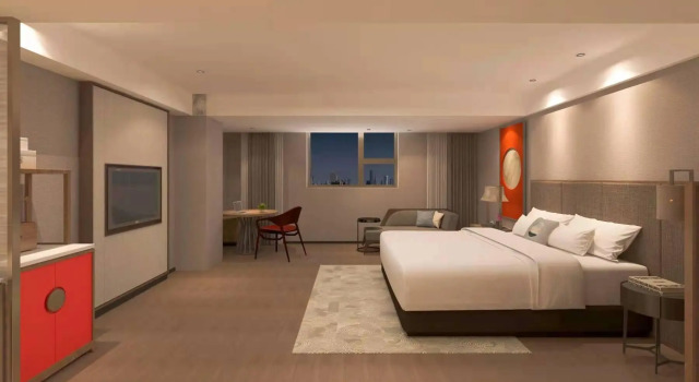 Youjia Hotel and Apartment Guangzhou Huadu, Rezervasyon Daire Guangdong otoparklı oteller, Otopark