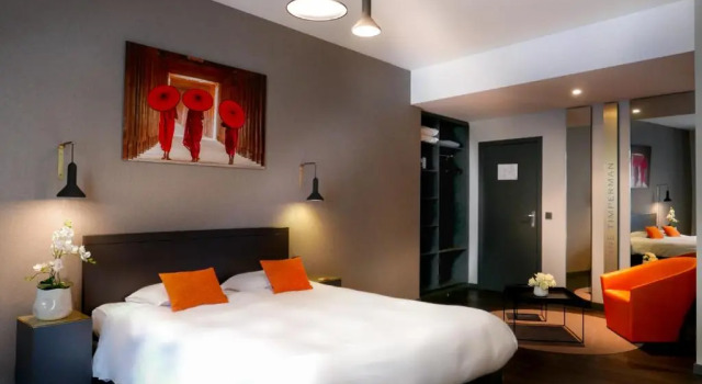 Одноместный номер Atlas Hotel Brussels