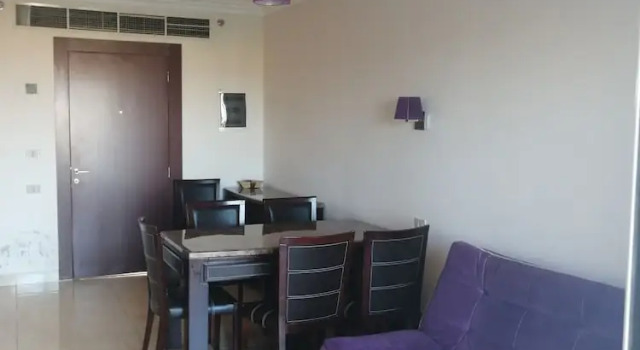 Апартаменты c 1 комнатой с балконом и с видом на море Sea view apartment with private beach