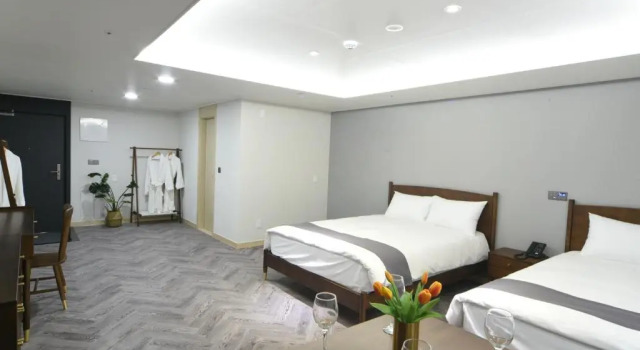 Семейный номер Deluxe с видом на город Haeundae Central Hotel