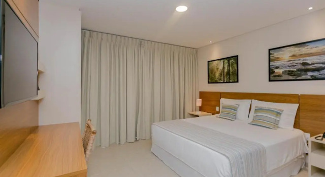 Двухместный номер Standard с видом на море Beach Hotel Juquehy
