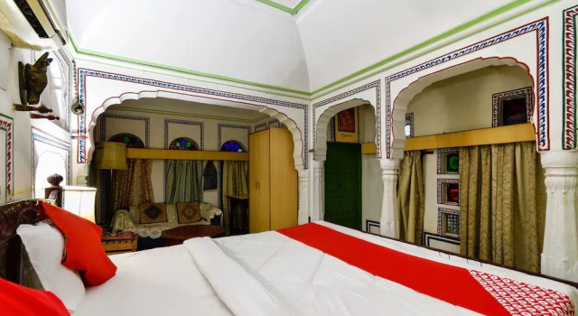 Hotel Mandawa Haveli, Забронировать Отель Отели штата Раджастхана с парковкой, Парковка