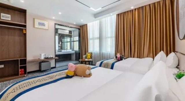 Семейный люкс Ningyang Hotel (Taishan Bus Terminal Branch)